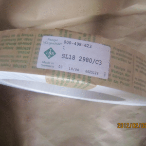 INA SL182980 Roller Bearings